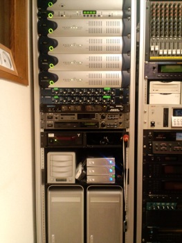 スタジオ心臓部